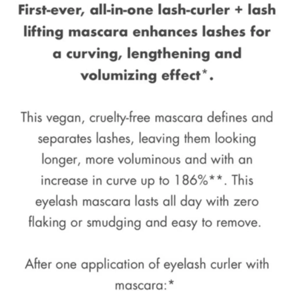 TRÈSTIQUE GOOD VIBES MASCARA + LASH CURLER NIB